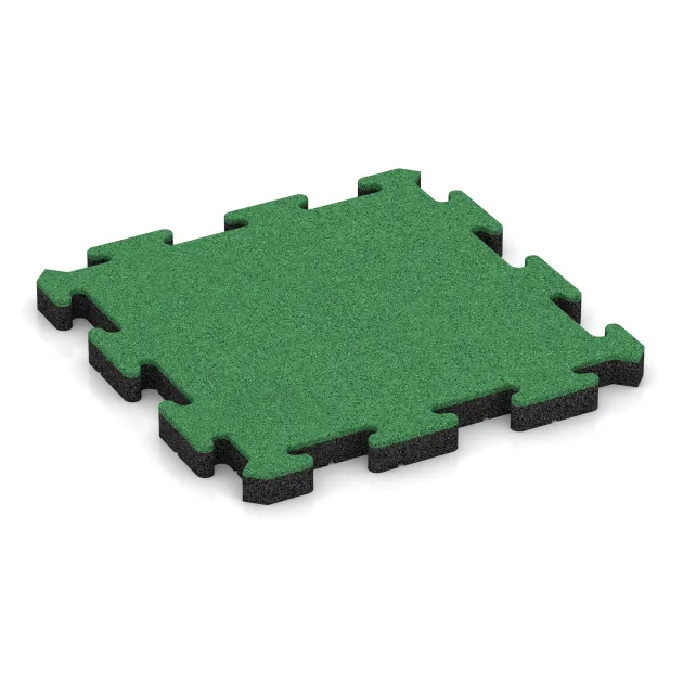Exteriérová eventová dlaždica von WARCO im Farbdesign Jarná zelená mit den Abmessungen 500 x 500 x 40 mm. Produktfoto von Artikel 5884 in der Aufsicht von schräg vorne.