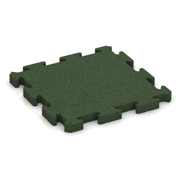 Exteriérová eventová dlaždica von WARCO im Farbdesign Trávová zelená mit den Abmessungen 500 x 500 x 40 mm. Produktfoto von Artikel 5882 in der Aufsicht von schräg vorne.