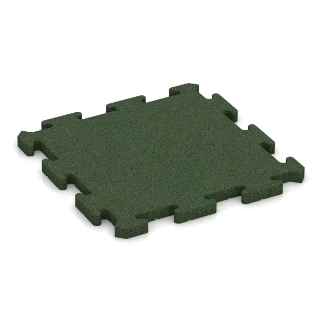 Športová podlahová krytina pre psy HD von WARCO im Farbdesign Trávová zelená mit den Abmessungen 500 x 500 x 30 mm. Produktfoto von Artikel 2805 in der Aufsicht von schräg vorne.
