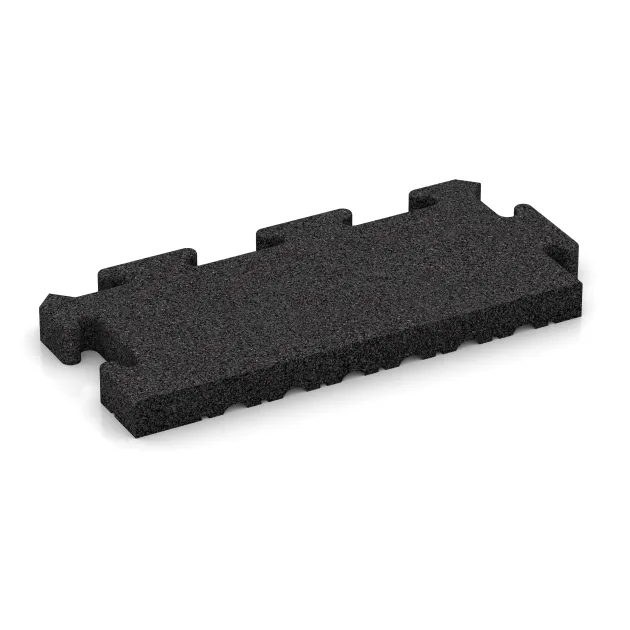 Okrajová doska von WARCO im Farbdesign Antracit mit den Abmessungen 500 x 235 x 40 mm. Produktfoto von Artikel 5005 in der Aufsicht von schräg vorne.