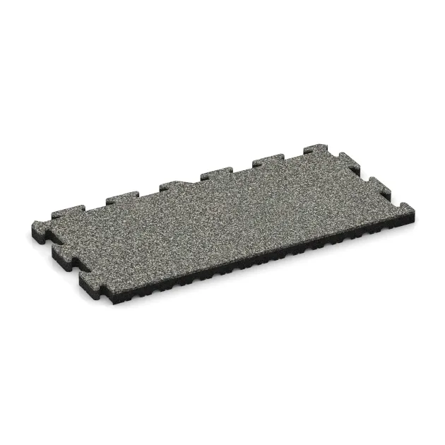 Okrajová doska HD von WARCO im Farbdesign Šedý granit mit den Abmessungen 1000 x 485 x 40 mm. Produktfoto von Artikel 5128 in der Aufsicht von schräg vorne.