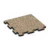 Rohová doska HD von WARCO im Farbdesign Travertín mit den Abmessungen 485 x 485 x 30 mm. Produktfoto von Artikel 5054 in der Aufsicht von schräg vorne.