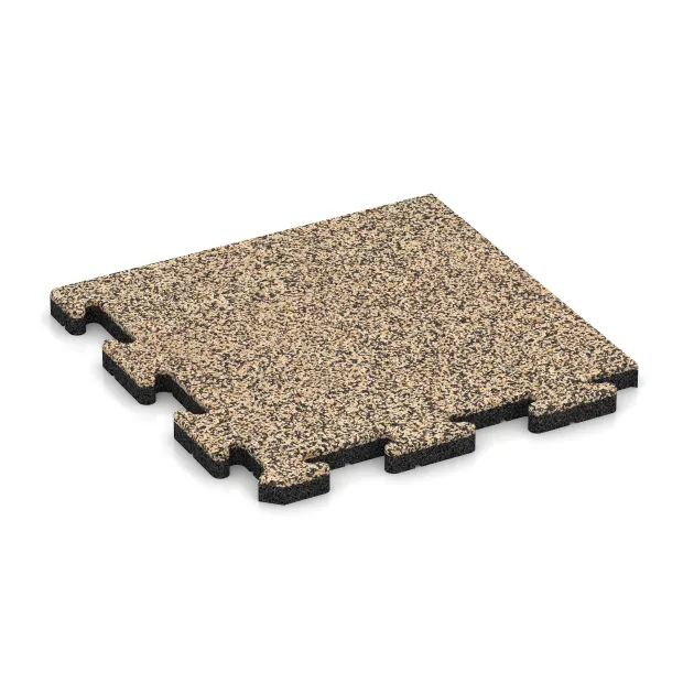 Rohová doska HD von WARCO im Farbdesign Travertín mit den Abmessungen 485 x 485 x 30 mm. Produktfoto von Artikel 5054 in der Aufsicht von schräg vorne.