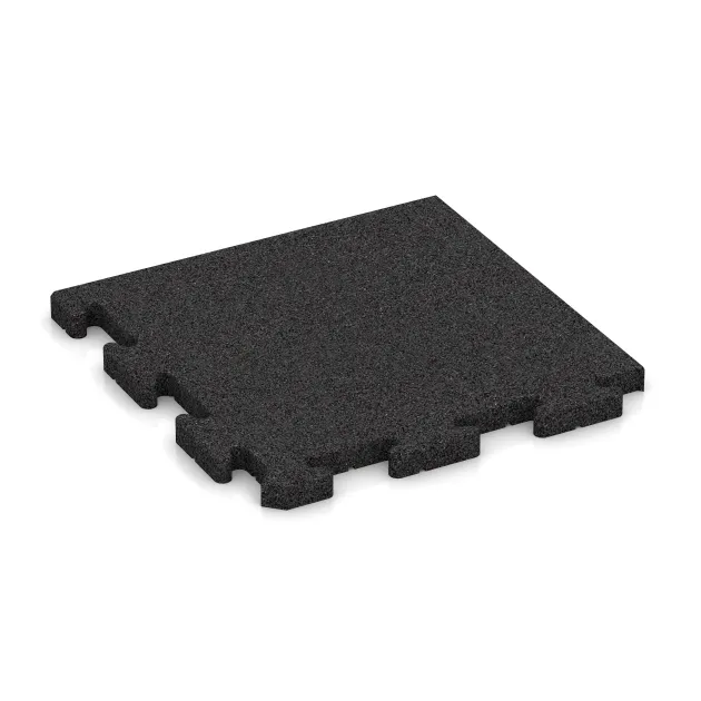 Rohová doska HD von WARCO im Farbdesign Antracit mit den Abmessungen 485 x 485 x 30 mm. Produktfoto von Artikel 5085 in der Aufsicht von schräg vorne.