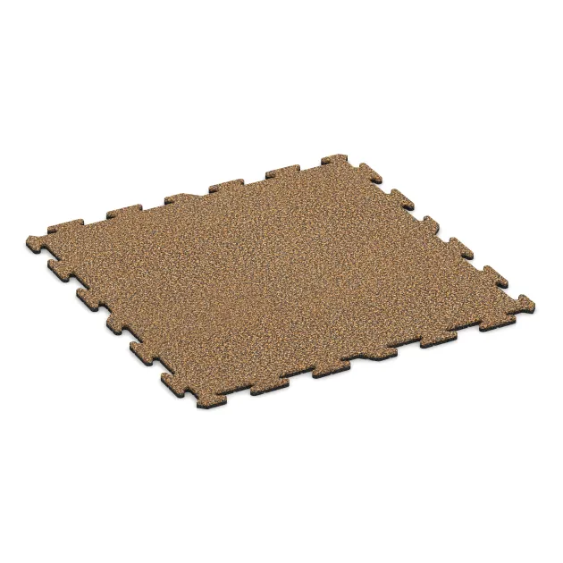 Športová doska 1,8 cm von WARCO im Farbdesign Maroko mit den Abmessungen 1000 x 1000 x 18 mm. Produktfoto von Artikel 4242 in der Aufsicht von schräg vorne.
