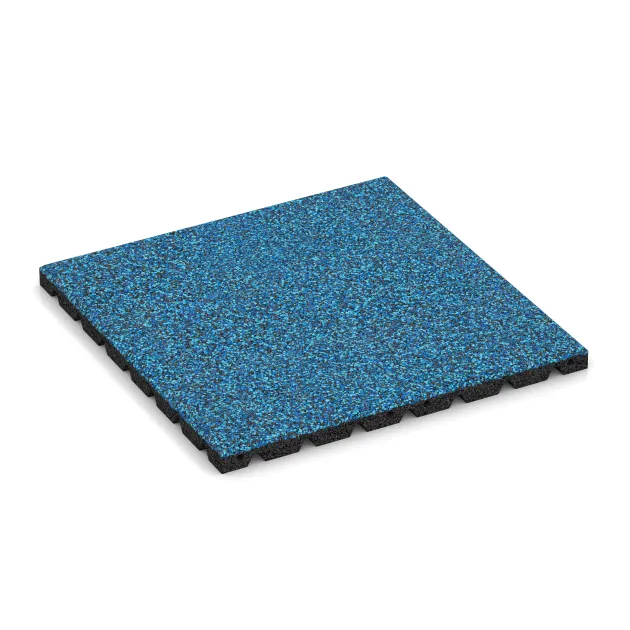 Terasová dlaždica 3 cm von WARCO im Farbdesign Atlantic mit den Abmessungen 500 x 500 x 30 mm. Produktfoto von Artikel 5486 in der Aufsicht von schräg vorne.