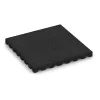 Ochranná stenová doska von WARCO im Farbdesign Antracit mit den Abmessungen 500 x 500 x 45 mm. Produktfoto von Artikel 0654 in der Aufsicht von schräg vorne.