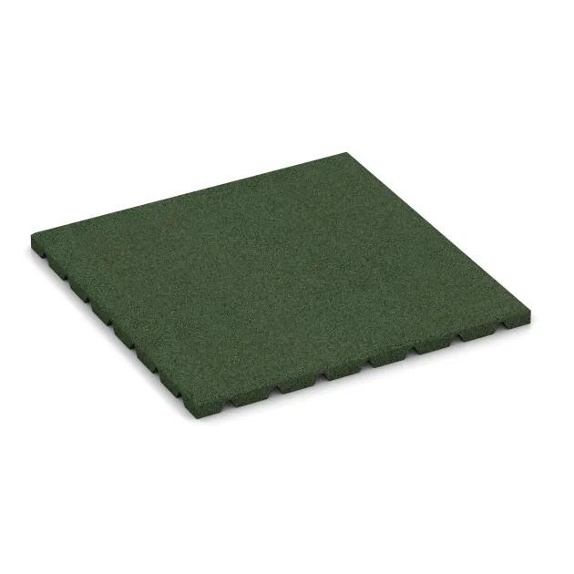 Ochranná stenová doska von WARCO im Farbdesign Trávová zelená mit den Abmessungen 500 x 500 x 25 mm. Produktfoto von Artikel 0528 in der Aufsicht von schräg vorne.