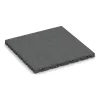 Dopadová gumená podložka na ihrisko von WARCO im Farbdesign Šedý bridlica mit den Abmessungen 400 x 400 x 30 mm. Produktfoto von Artikel 0523 in der Aufsicht von schräg vorne.