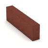 Schod z gumového granulátu von WARCO im Farbdesign Cihlová červená mit den Abmessungen 100 x 30 x 15 cm. Produktfoto von Artikel 7029 in der Aufsicht von schräg vorne.