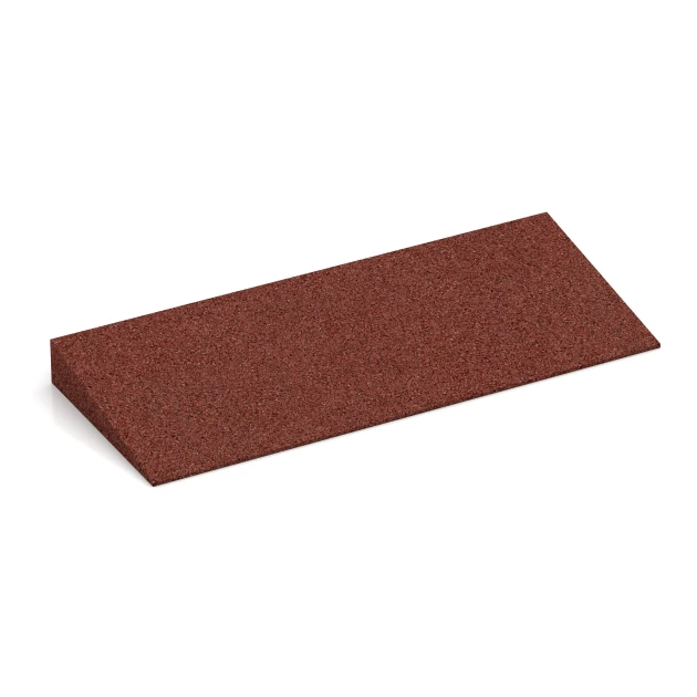Prahová rampa 50 × 4,3 cm von WARCO im Farbdesign Tehlová červená mit den Abmessungen 50 x 20 cm | 8 < 43 mm. Produktfoto von Artikel 2243 in der Aufsicht von schräg vorne.