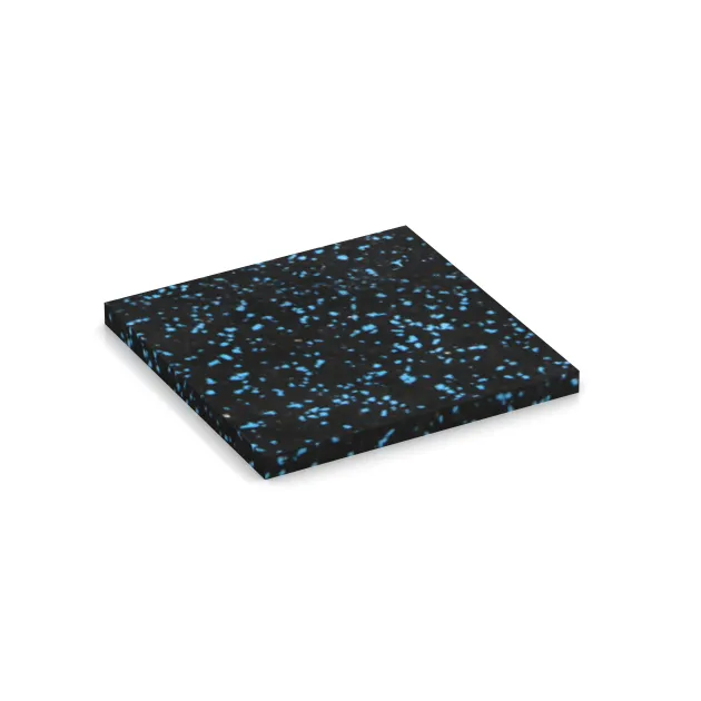 Colour sample von WARCO im Farbdesign Ľahko modro posypaná mit den Abmessungen ca. 100 x 100 x 8 mm. Produktfoto von Artikel 4366 in der Aufsicht von schräg vorne.