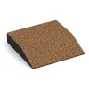 Edge tile (one chamfered side) von WARCO im Farbdesign Terra Cotta mit den Abmessungen 500 x 500 x 100 mm. Produktfoto von Artikel 3811 in der Aufsicht von schräg vorne.