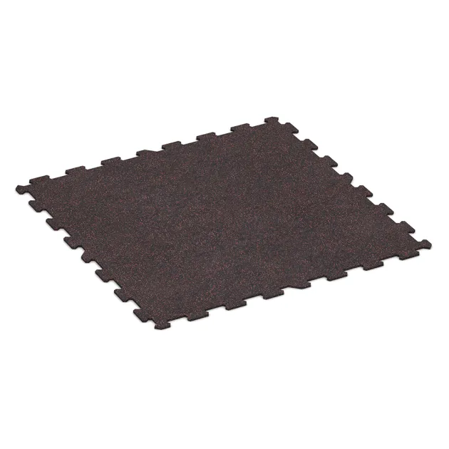 Stair covering von WARCO im Farbdesign Ľahko červené posypané mit den Abmessungen 970 x 970 x 8 mm. Produktfoto von Artikel 1033 in der Aufsicht von schräg vorne.