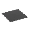 Športová podlaha Kompakt von WARCO im Farbdesign Antracit mit den Abmessungen 50 × 50 × 0,8 cm. Produktfoto von Artikel 6455 in der Aufsicht von schräg vorne.