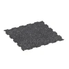 Športová podlaha Kompakt von WARCO im Farbdesign Lehko sivá posypaná mit den Abmessungen 50 × 50 × 0,8 cm. Produktfoto von Artikel 6458 in der Aufsicht von schräg vorne.