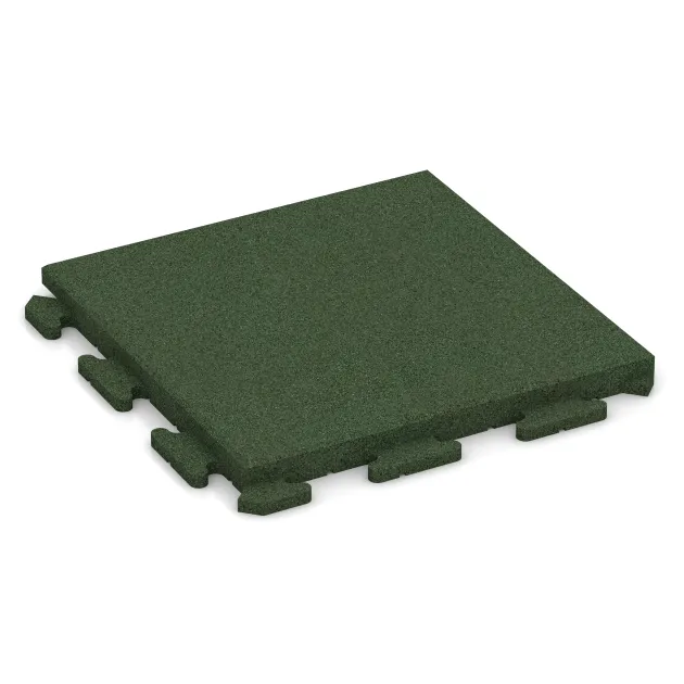 Terasa dlaždica Classic von WARCO im Farbdesign Trávová zelená mit den Abmessungen 500 x 500 x 40 mm. Produktfoto von Artikel 1383 in der Aufsicht von schräg vorne.