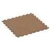 Športová podlaha Kompakt von WARCO im Farbdesign Terra Cotta mit den Abmessungen 970 x 970 x 16 mm. Produktfoto von Artikel 1100 in der Aufsicht von schräg vorne.