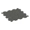 Športová podlaha Kompakt von WARCO im Farbdesign Tmavý šedý granit mit den Abmessungen 485 x 485 x 8 mm. Produktfoto von Artikel 0882 in der Aufsicht von schräg vorne.