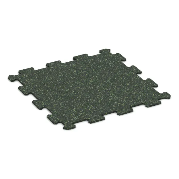 Športová podlaha Kompakt von WARCO im Farbdesign Anglická tráva mit den Abmessungen 485 x 485 x 8 mm. Produktfoto von Artikel 0885 in der Aufsicht von schräg vorne.