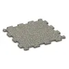 Športová podlaha Kompakt von WARCO im Farbdesign Svetlý granit mit den Abmessungen 485 x 485 x 16 mm. Produktfoto von Artikel 0960 in der Aufsicht von schräg vorne.