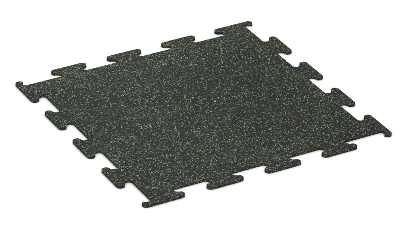 Ľahko zeleno posypaná