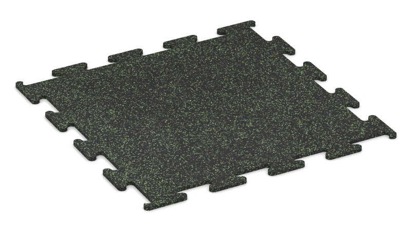 Ľahko zeleno posypaná