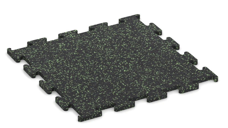 Ľahko zeleno posypaná