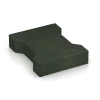 Zámková dlažba von WARCO im Farbdesign Trávovo zelená mit den Abmessungen 20 × 16,5 × 4,3 cm | 0,0278 m². Produktfoto von Artikel 5267 in der Aufsicht von schräg vorne.