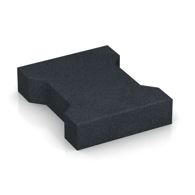 Zámková dlažba von WARCO im Farbdesign Bridlicová sivá mit den Abmessungen 20 × 16,5 × 4,3 cm | 0,0278 m². Produktfoto von Artikel 6378 in der Aufsicht von schräg vorne.