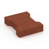 Zámková dlažba von WARCO im Farbdesign Cihlová červená mit den Abmessungen 20 x 16,5 x 4,5 cm | 0,0278 m². Produktfoto von Artikel 7069 in der Aufsicht von schräg vorne.