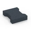Zámková dlažba von WARCO im Farbdesign Bridlicová sivá mit den Abmessungen 20 x 16,5 x 4,5 cm | 0,0278 m². Produktfoto von Artikel 7071 in der Aufsicht von schräg vorne.