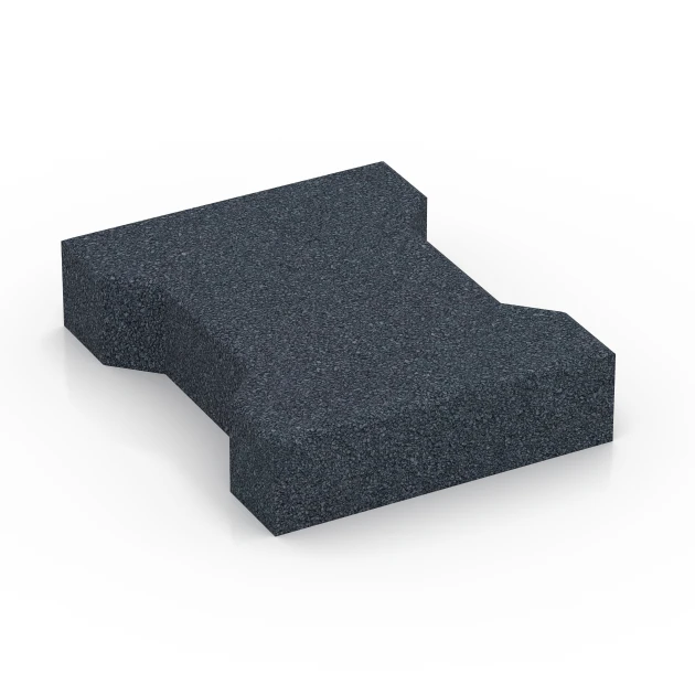 Zámková dlažba von WARCO im Farbdesign Bridlicová sivá mit den Abmessungen 20 x 16,5 x 4,5 cm | 0,0278 m². Produktfoto von Artikel 7071 in der Aufsicht von schräg vorne.