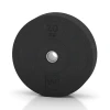 Bumper Plate von WARCO im Farbdesign Antracit mit den Abmessungen 20 kg | ø 45,4 x 11,38 cm. Produktfoto von Artikel 6087 in der Aufsicht von schräg vorne.