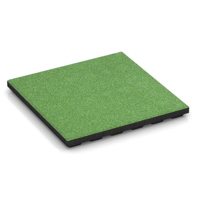 Dopadová doska – 125 cm von WARCO im Farbdesign Lipová zelená mit den Abmessungen 50 x 50 x 4 cm | 0,25 m². Produktfoto von Artikel 6133 in der Aufsicht von schräg vorne.