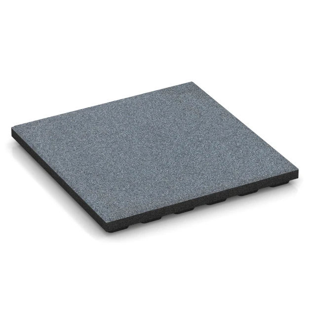 Dopadová doska – 125 cm von WARCO im Farbdesign Grafitová sivá mit den Abmessungen 50 x 50 x 4 cm | 0,25 m². Produktfoto von Artikel 6134 in der Aufsicht von schräg vorne.