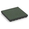 Dopadová dlaždica EPDM – 210 cm von WARCO im Farbdesign Anglický trávnik mit den Abmessungen 50 x 50 x 7 cm | 0,25 m². Produktfoto von Artikel 6442 in der Aufsicht von schräg vorne.