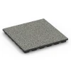 Dopadová dlaždica EPDM – 160 cm von WARCO im Farbdesign Sivá žula mit den Abmessungen 50 x 50 x 4,8 cm | 0,25 m². Produktfoto von Artikel 6432 in der Aufsicht von schräg vorne.