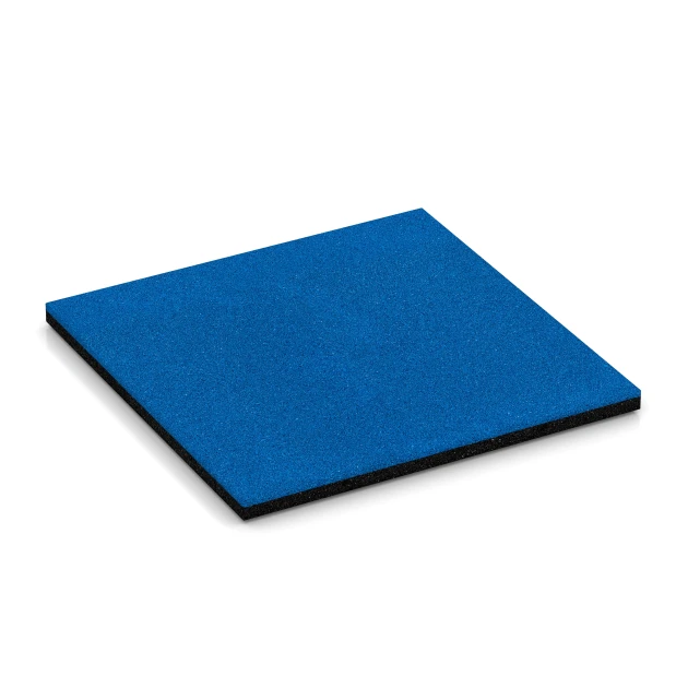 Dopadová dlaždica – 110 cm von WARCO im Farbdesign Nebeská modrá mit den Abmessungen 50 x 50 x 3 cm | 0,25 m². Produktfoto von Artikel 6244 in der Aufsicht von schräg vorne.