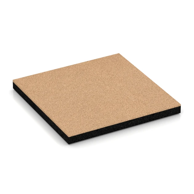 Tlmiaca doska – 150 cm von WARCO im Farbdesign Piesková béžová mit den Abmessungen 50 x 50 x 4,5 cm | 0,25 m². Produktfoto von Artikel 6264 in der Aufsicht von schräg vorne.