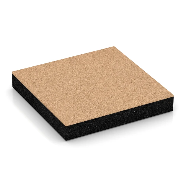 Dopadová dlaždica – 230 cm von WARCO im Farbdesign Piesková béžová mit den Abmessungen 50 x 50 x 8 cm | 0,25 m². Produktfoto von Artikel 6276 in der Aufsicht von schräg vorne.