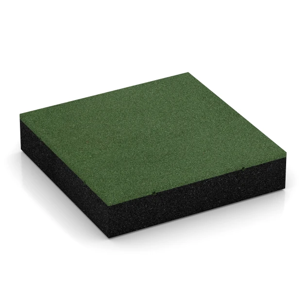 Dopadová dlaždica – 300 cm von WARCO im Farbdesign Trávová zelená mit den Abmessungen 50 x 50 x 11 cm | 0,25 m². Produktfoto von Artikel 6279 in der Aufsicht von schräg vorne.