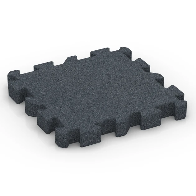 Dopadová dlaždica – 220 cm von WARCO im Farbdesign Bridlicová sivá mit den Abmessungen 50 x 50 x 6 cm | 0,25 m². Produktfoto von Artikel 6408 in der Aufsicht von schräg vorne.