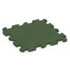 Fitness dlaždice von WARCO im Farbdesign Trávovo zelená mit den Abmessungen 50 x 50 x 2 cm | 0,25 m². Produktfoto von Artikel 6985 in der Aufsicht von schräg vorne.