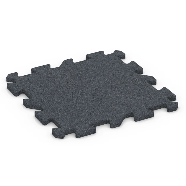 Balkónové dlaždice von WARCO im Farbdesign Bridlicová sivá mit den Abmessungen 50 x 50 x 2 cm | 0,25 m². Produktfoto von Artikel 6412 in der Aufsicht von schräg vorne.