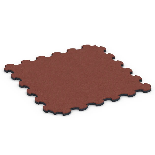  von WARCO im Farbdesign Tehlová červená mit den Abmessungen 102,5 x 102,5 x 3 cm | 1,05 m². Produktfoto von Artikel 6392 in der Aufsicht von schräg vorne.