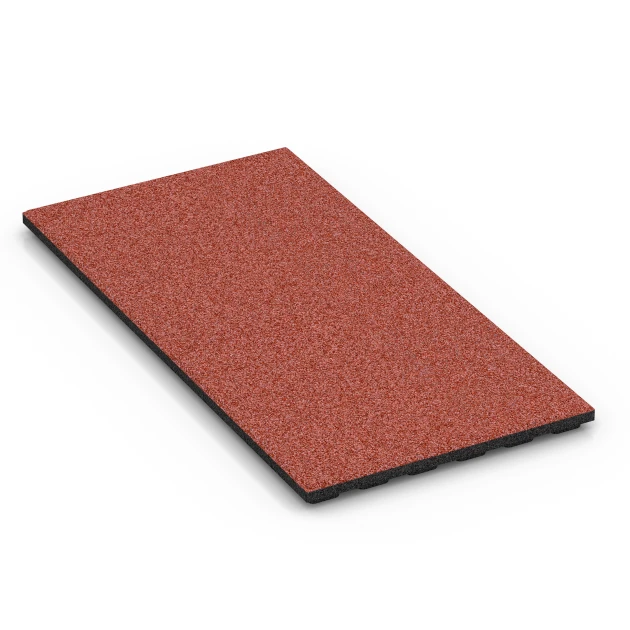 Stajňová rohož Komfort von WARCO im Farbdesign Tehlová červená mit den Abmessungen 100 x 50 x 4 cm | 0,50 m². Produktfoto von Artikel 6386 in der Aufsicht von schräg vorne.