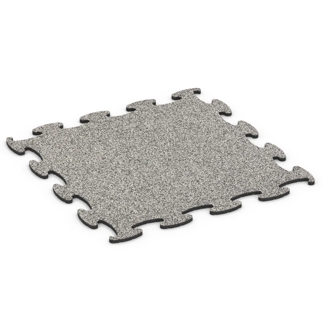 Podlaha pre psie sporty von WARCO im Farbdesign Sivá žula mit den Abmessungen 98 x 98 × 1,8 cm. Produktfoto von Artikel 6806 in der Aufsicht von schräg vorne.