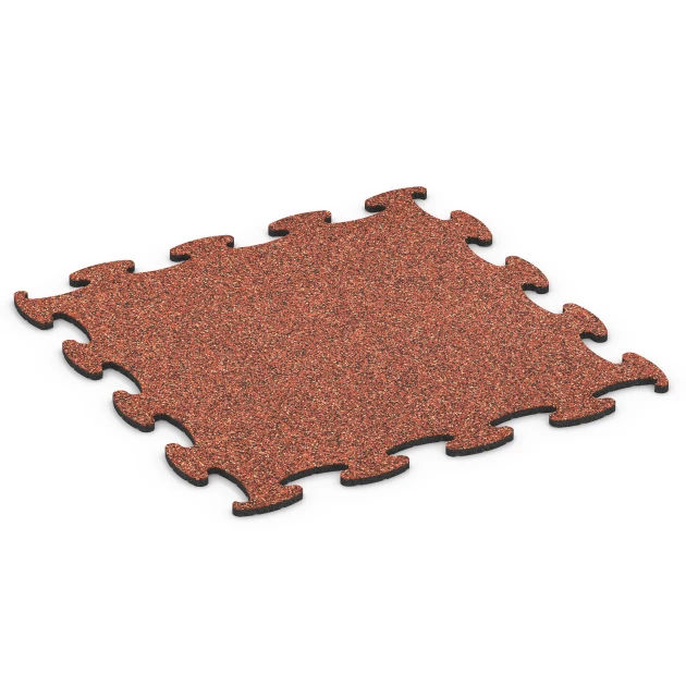 Podlaha pre psie sporty von WARCO im Farbdesign Etna mit den Abmessungen 98 x 98 × 1,8 cm. Produktfoto von Artikel 6809 in der Aufsicht von schräg vorne.