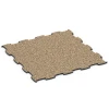 Fitness Active podlaha von WARCO im Farbdesign Ratan mit den Abmessungen 97,1 x 97,1 x 1,8 cm | 0,94 m². Produktfoto von Artikel 6840 in der Aufsicht von schräg vorne.